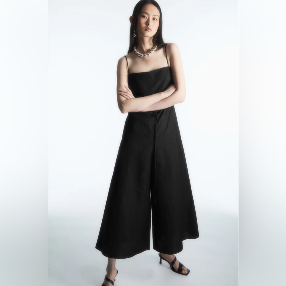 COS LINEN-BLEND WIDE-LEG JUMPSUIT BRAND NEW WITH TAGS
